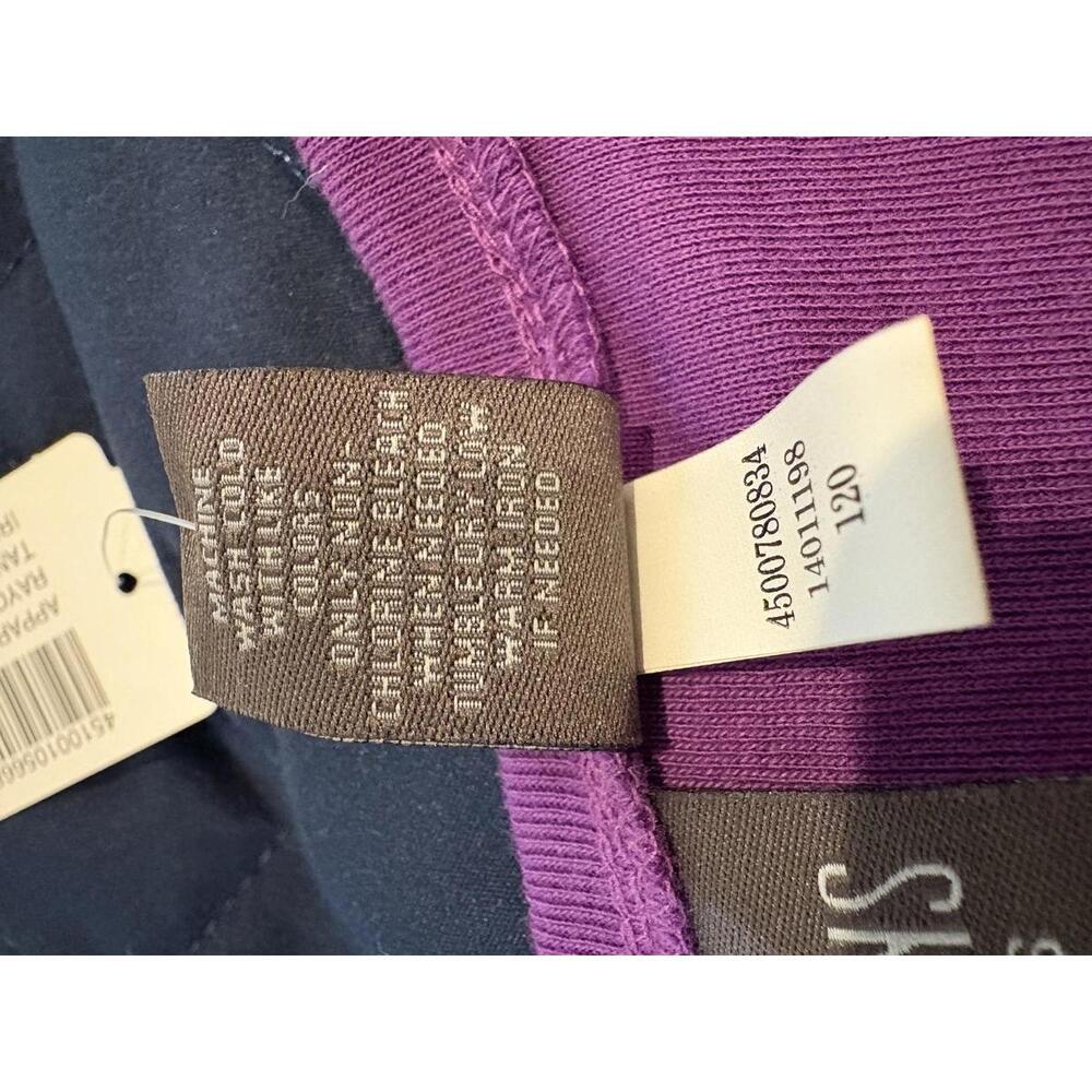 Additions by Chico's Purple V-Neck Tank Top - Size 2 NWT - Picture 4 of 4